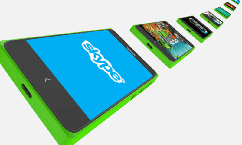 Nokia X Skype