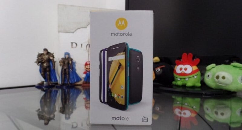 Unboxing: MotoE DTV Colors: Primeiras Impressões
