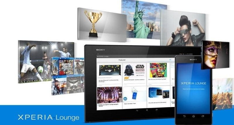 Sony distribui conteúdo via Xperia Lounge