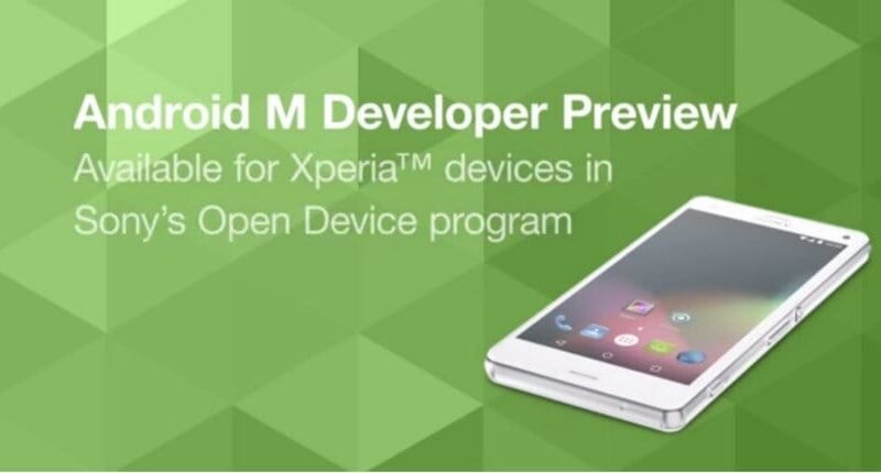Sony lança Android M Developer para linha Xperia
