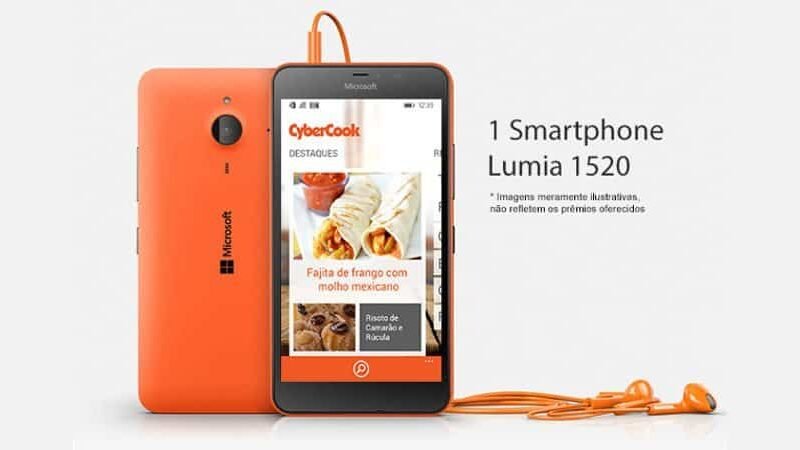 CyberCook lança concurso que com Lumia de prêmio