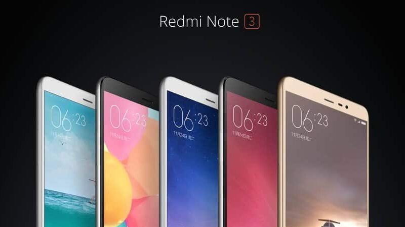 Oficial: Redmi Note 3 é anunciado – Veja Detalhes