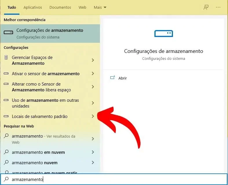 Windows 10 - Locais de salvamento padrão
