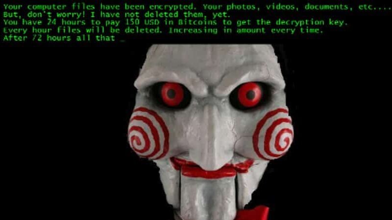 Ransomware JIGSAW inspira-se na franquia “Jogos Mortais” para chantagear vítimas