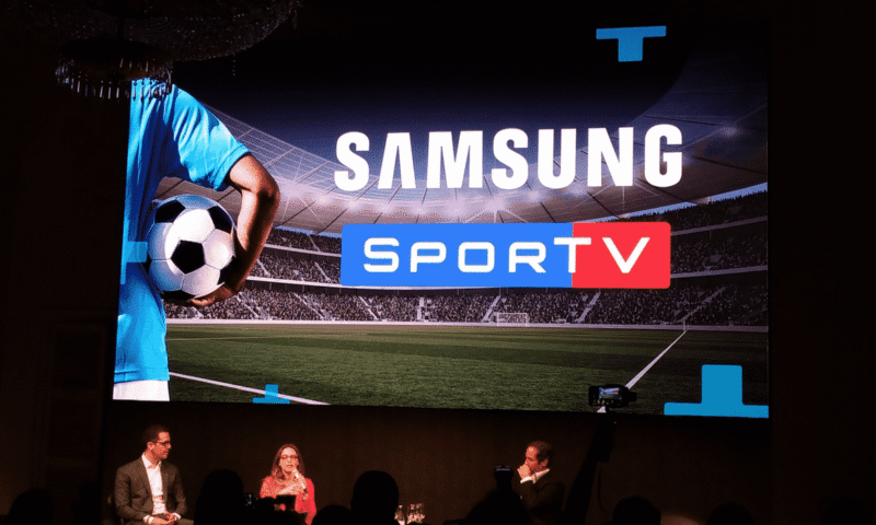 Samsung anuncia parceria com SporTV para TVs 4K