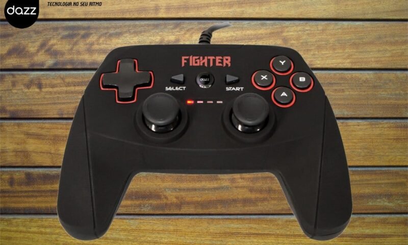 Dual Shock Fighter: controle para quem procura conforto e custo-beneficio
