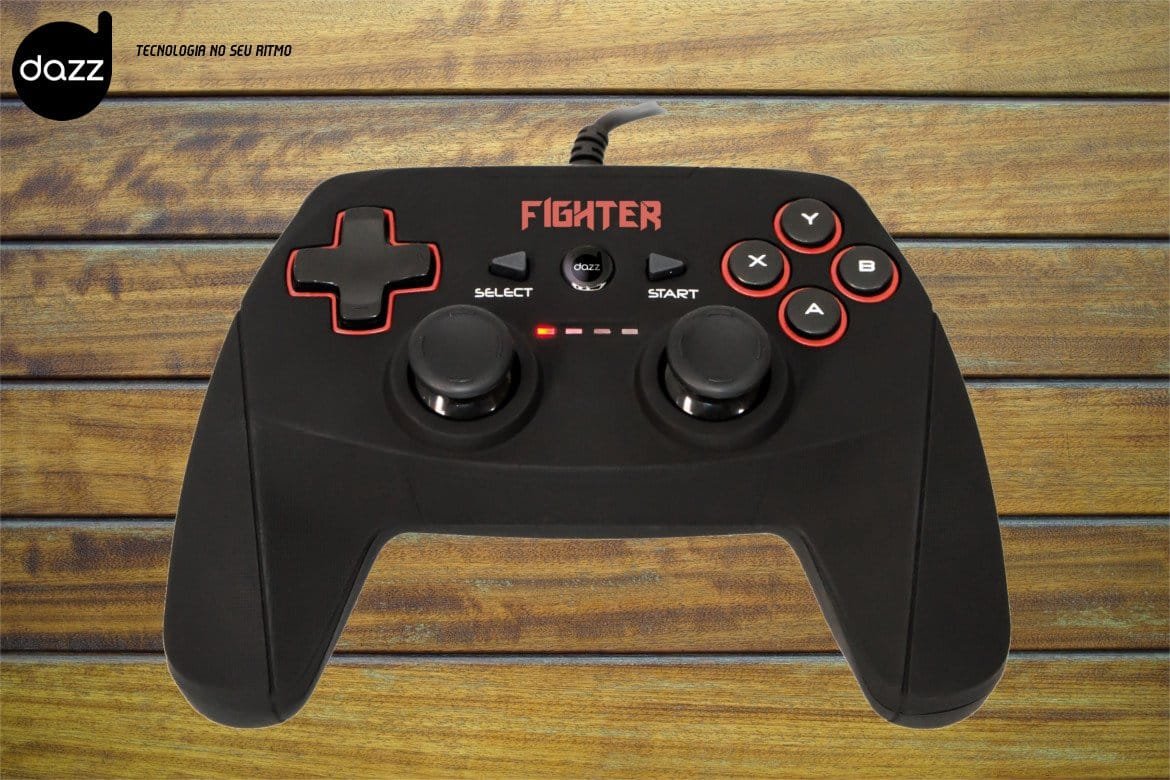Dual Shock Fighter: controle para quem procura conforto e custo-beneficio