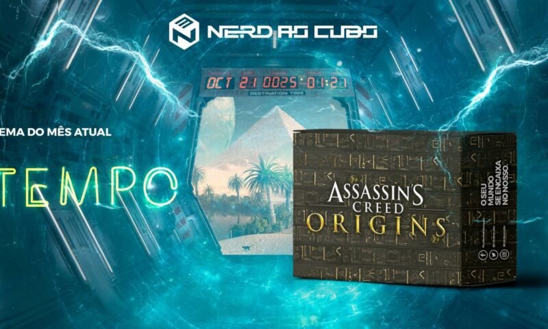 Nerd ao Cubo inicia o ano com caixa comemorativa de Assassin’s Creed