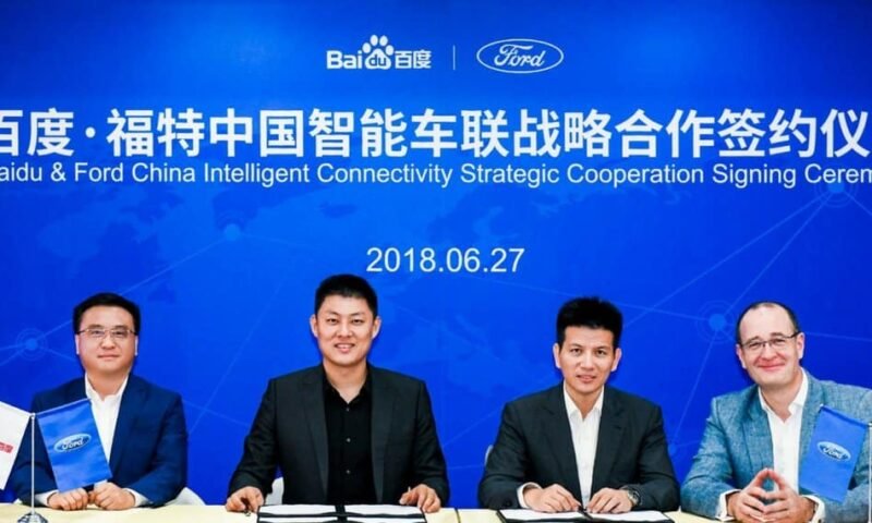 Baidu instalado? Ford fecha parceria com Baidu para AI em seus carros