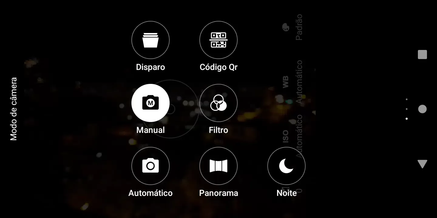 Câmera - TCL L10 - Modos de foto
