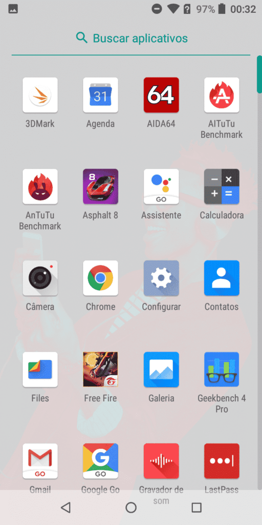 Semp Go 5e - Interface e Sistema operacional