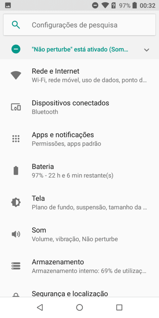 Semp Go 5e - Interface e Sistema operacional