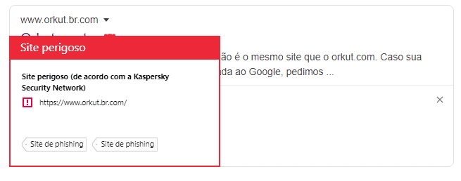 Kaspersky Orkut