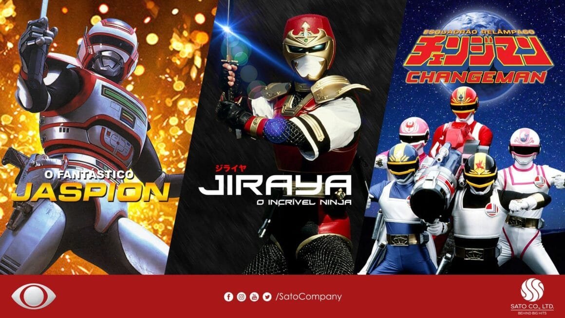 Jaspion Jiraiya Changeman Band Sato Company