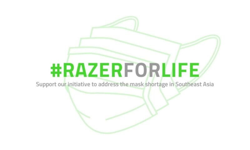 Razer Mascaras Coronavírus