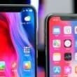 Apple iPhone X e Xiaomi Mi 8
