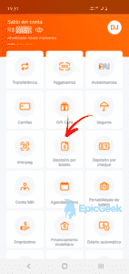 Banco Inter - Depósito por boleto