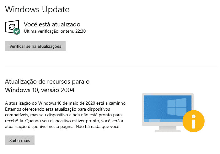 Windows 10 versão 2004