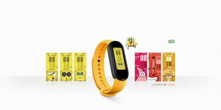 bob esponja mi band 5