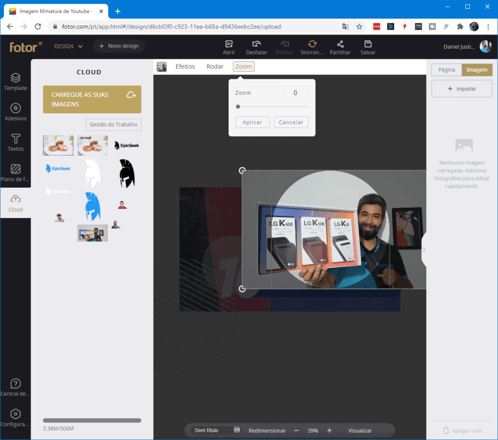 Cloud - Criar Design