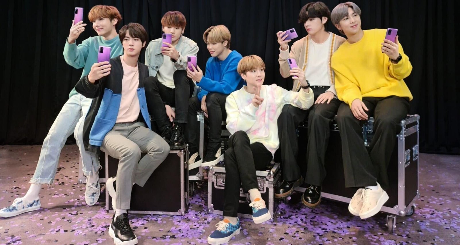 Samsung S20 Plus BTS Edition