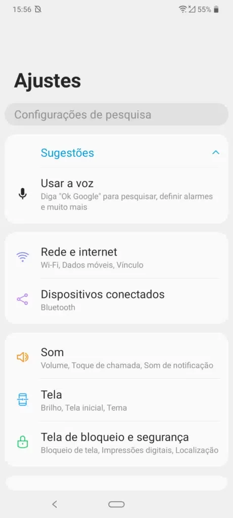 LG K41s - Interface