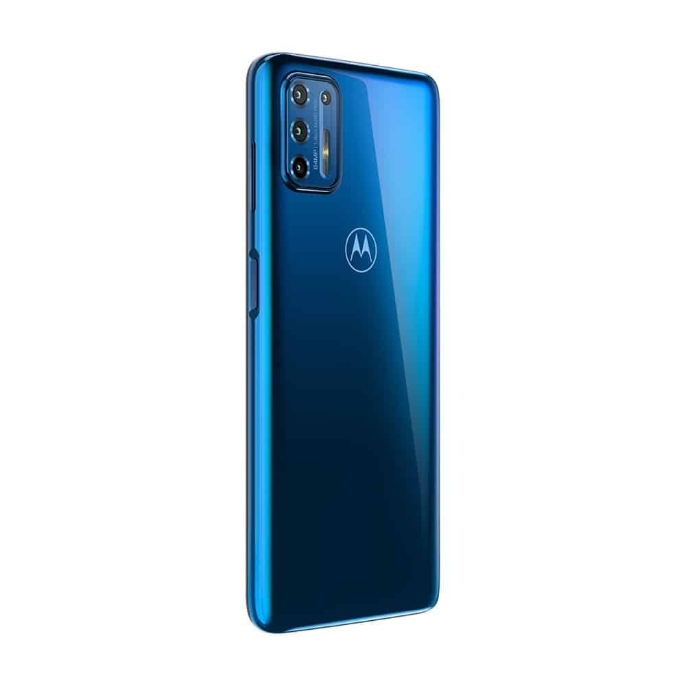 Moto G9 Plus - Azul Indigo - Lateral