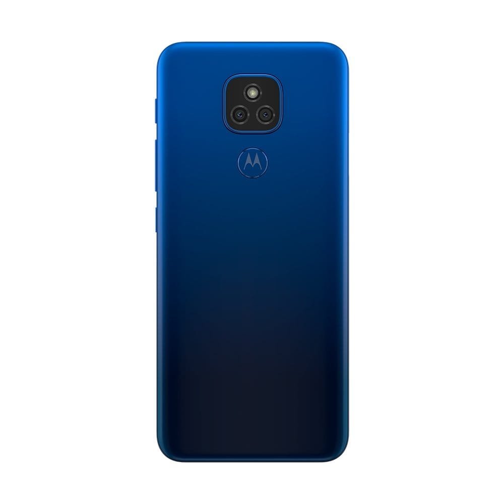 Motorola Moto E7 Plus - Azul Navy - Traseira