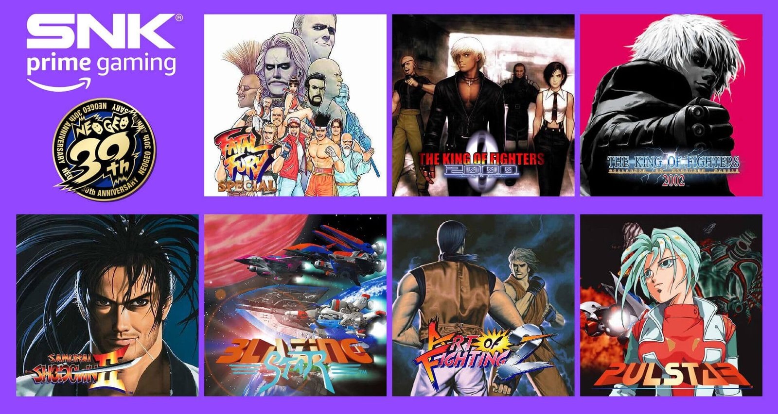 SNK Prime Gaming Twitch Prime - Rodada 1