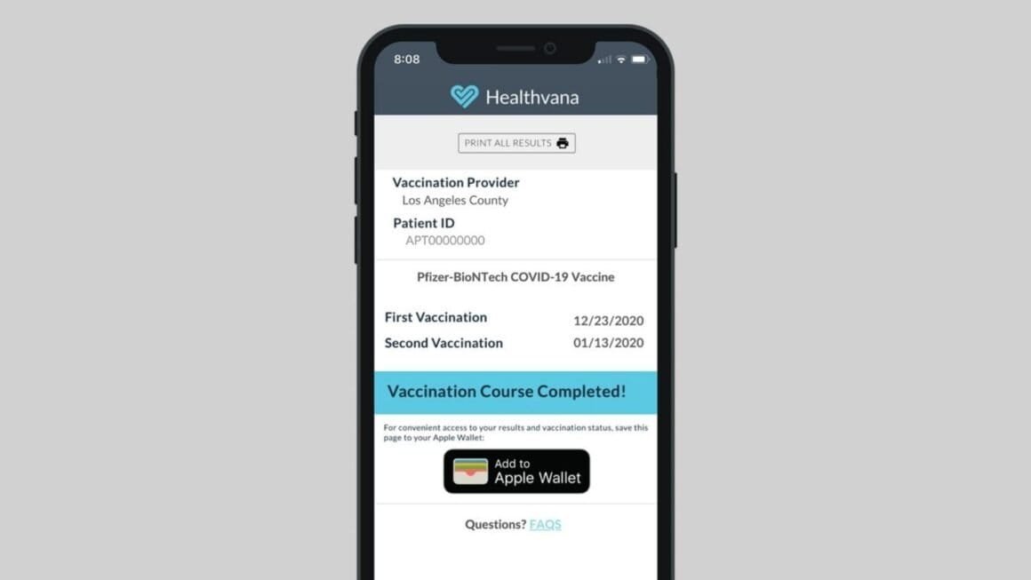 Healthvana-COVID-19-Coronavirus-Vacinacao-Apple-Wallet-Google-Pay