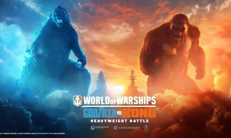 Godzilla vs Kong World of Warships