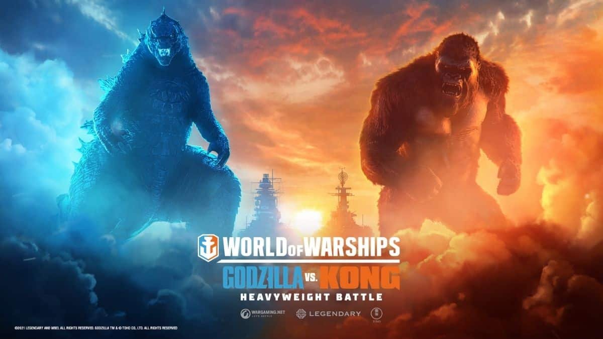 Godzilla vs Kong World of Warships