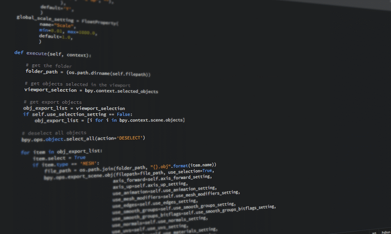 programação python tecnologia