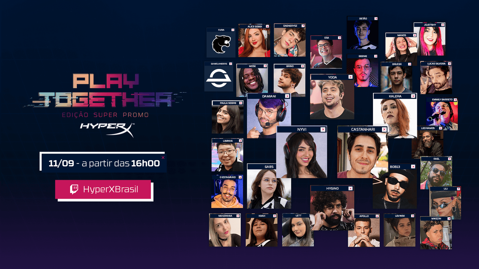 HyperX Play Together