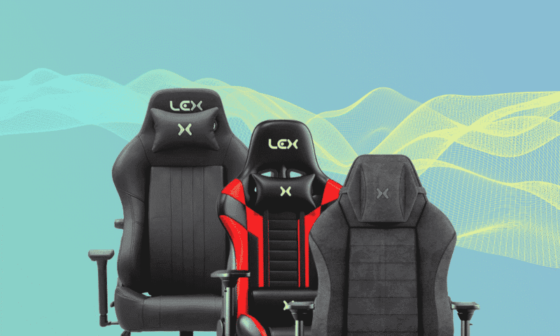Mobly lança linha de cadeiras LEX com foco no público gamer