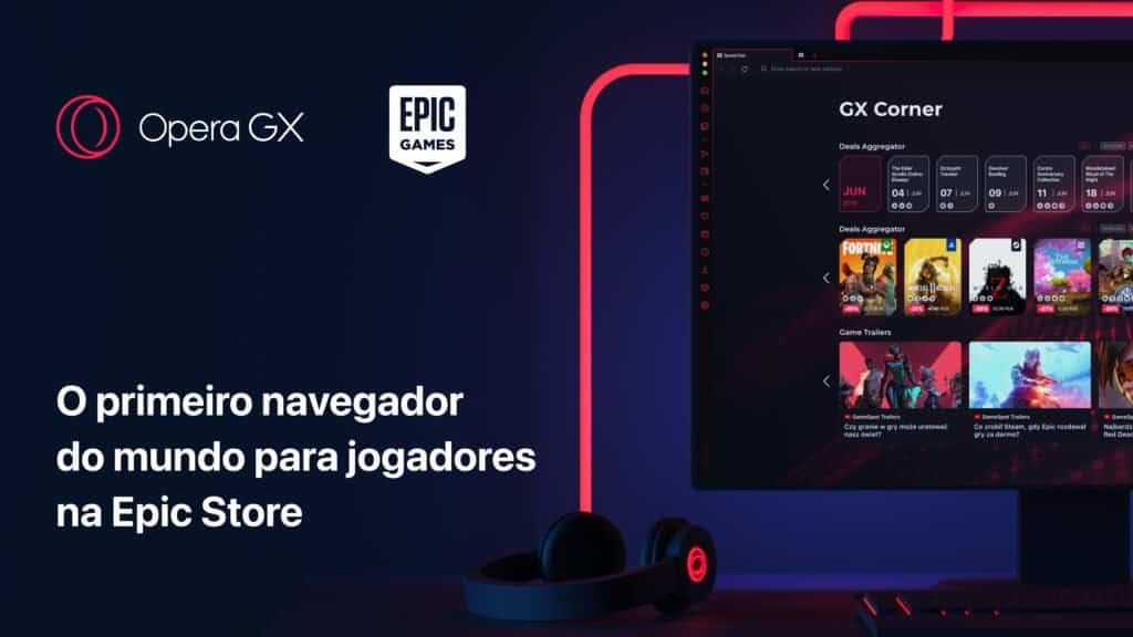 Opera GX Epic Games Store