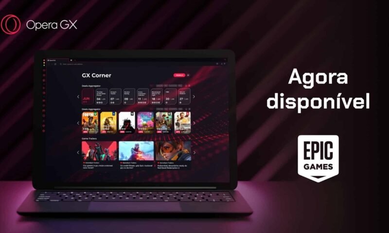 Facilitou! Opera GX agora pode ser instalado pela Epic Games Store
