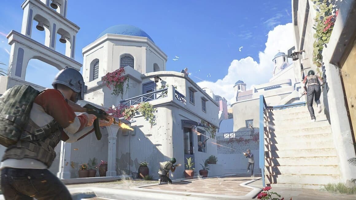 Arena Santorini PUBG MOBILE