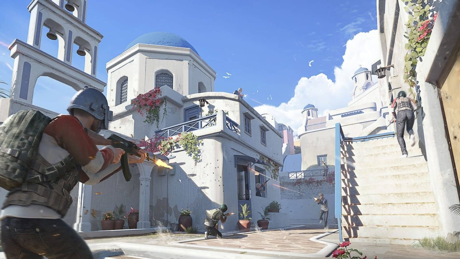 Arena Santorini PUBG MOBILE