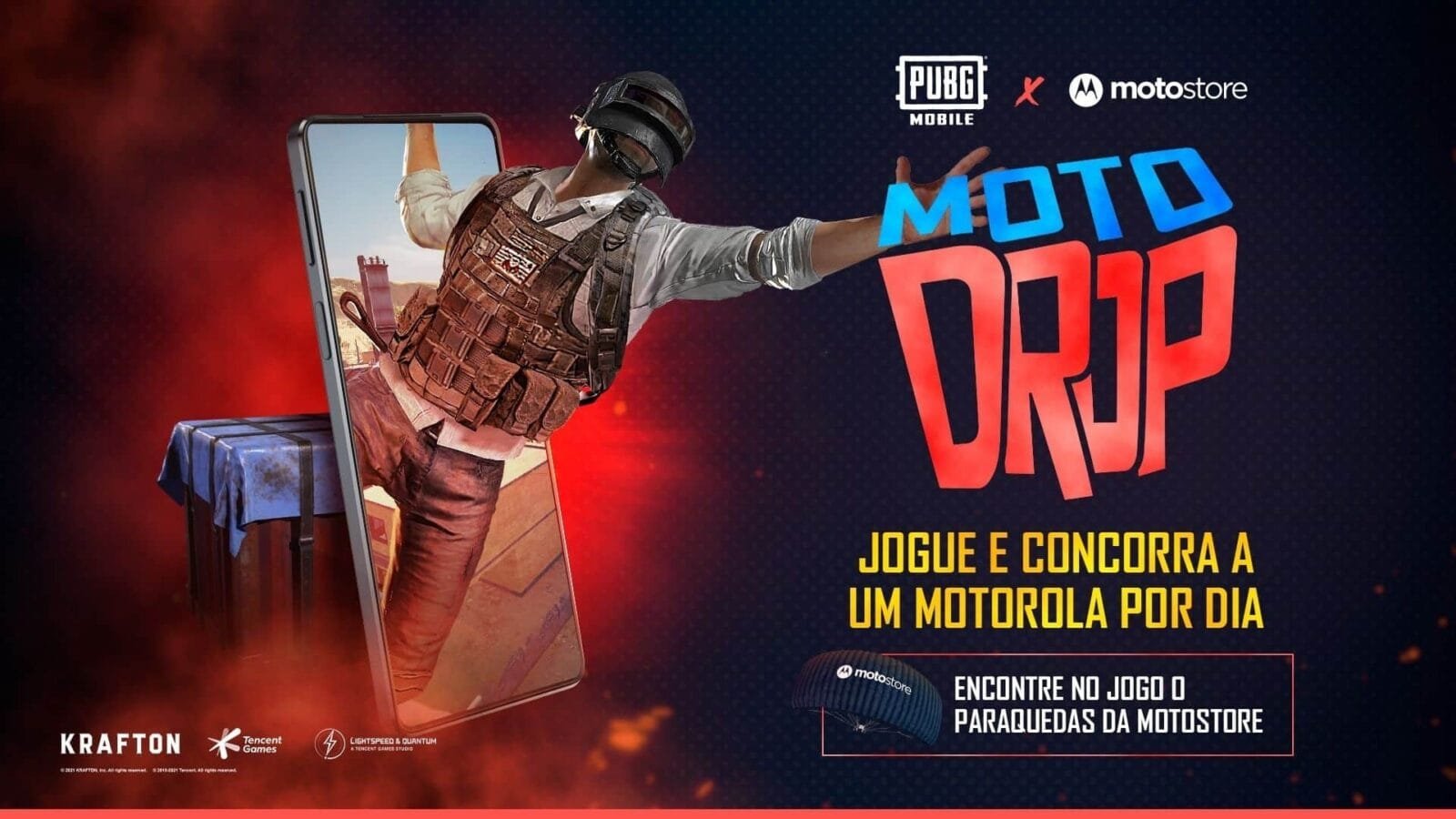 Moto G na faixa! Motorola e PUBG MOBILE sortearão celular no jogo e mais