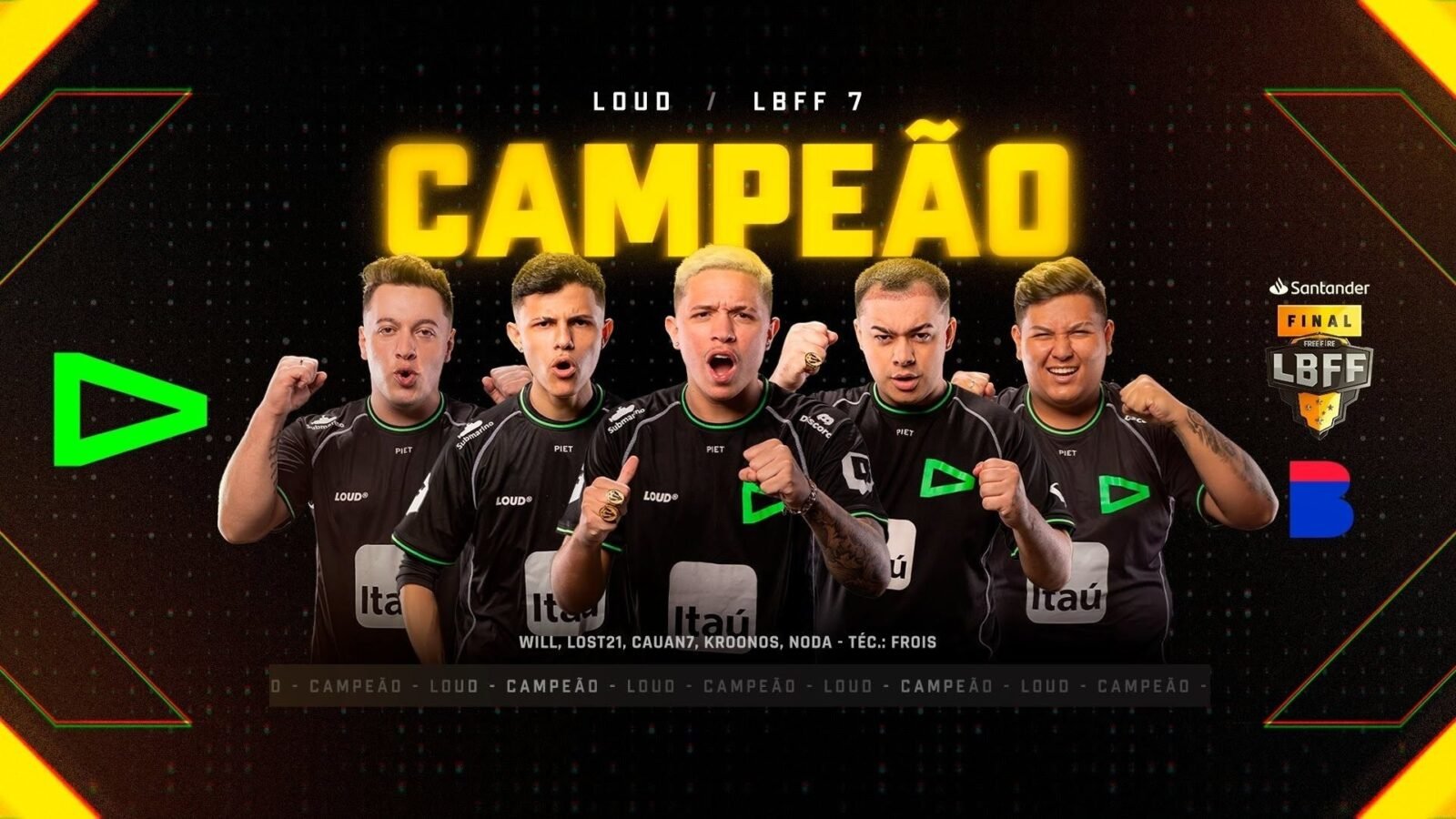 LBFF 7: LOUD é campeã e leva caneco com R$ 105 mil dentro