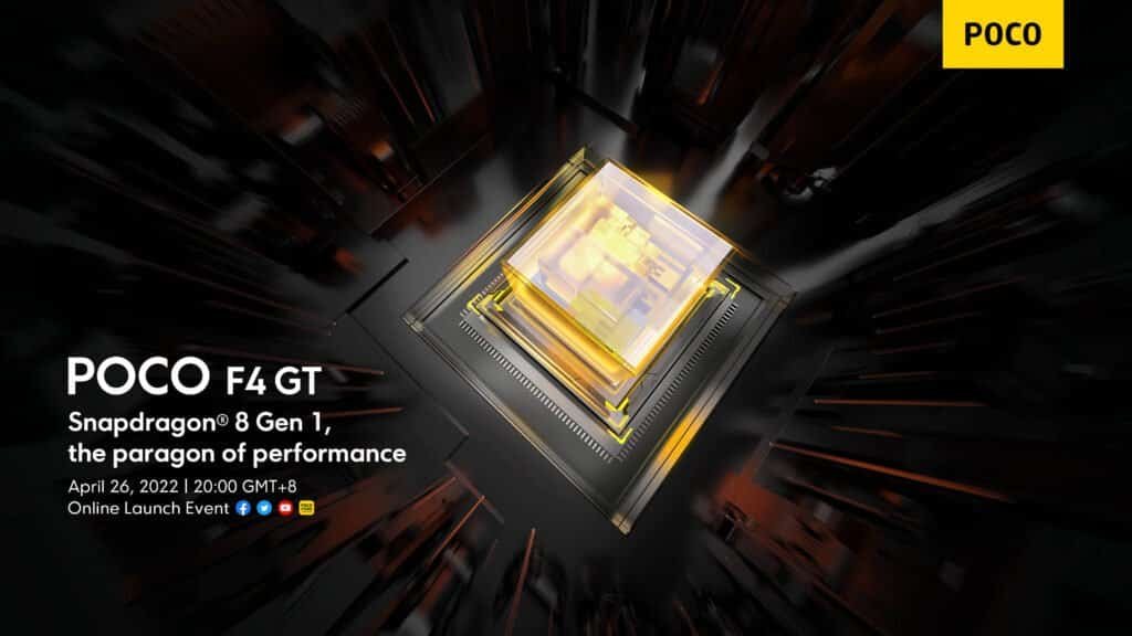 POCO F4 GT Snapdragon 8 Gen 1