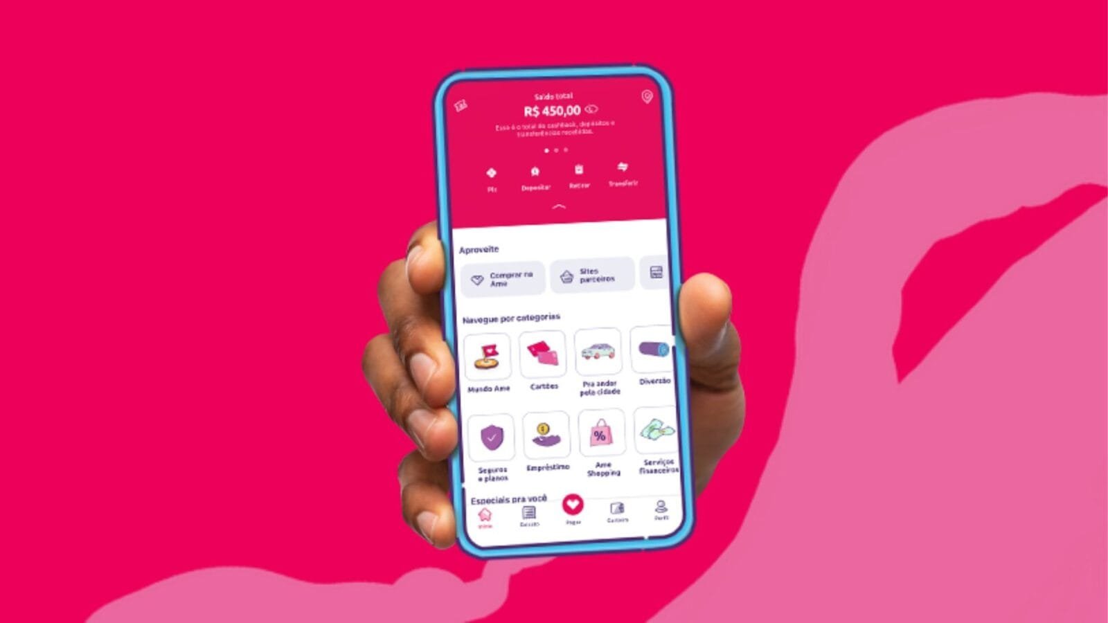 Ame passa a permitir pagamento de contas com cashback recebido