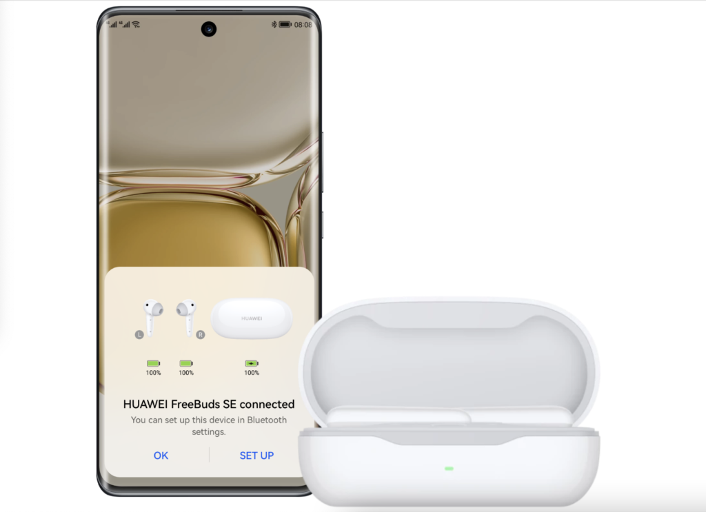 HUAWEI FreeBuds SE conexão automática