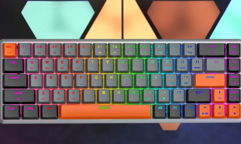 EKSA anuncia teclado mecânico EK3000 com formato compacto, conexão com ou sem fio e iluminação RGB