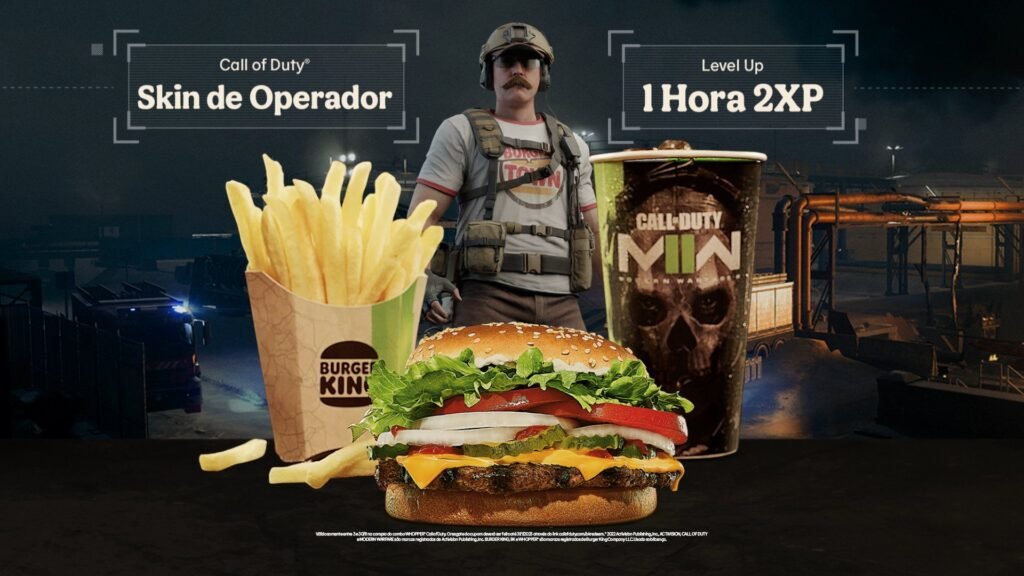 Burger King Call of Duty combo Wooper