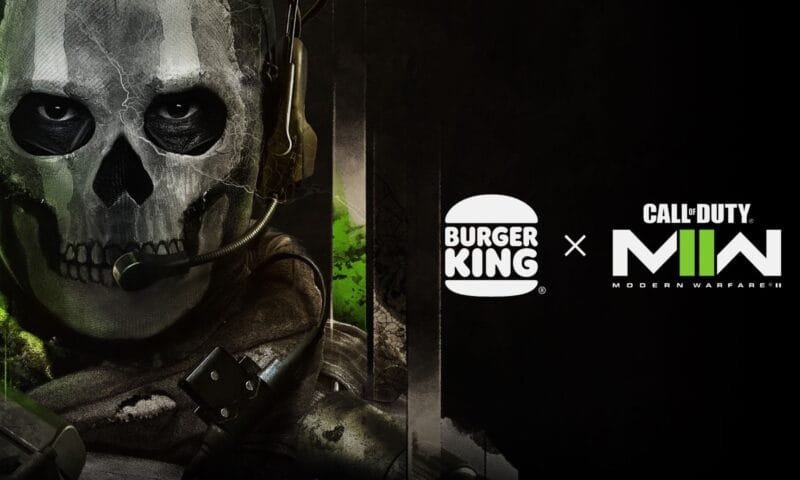 Fome de XP? Burger King anuncia parceria com Call of Duty com skin limitada e experiência dobrada