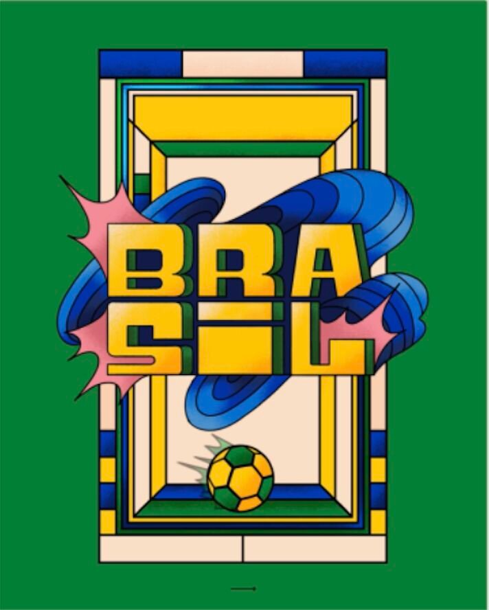 Aplicativo lança cards gratuitos com as cores do Brasil