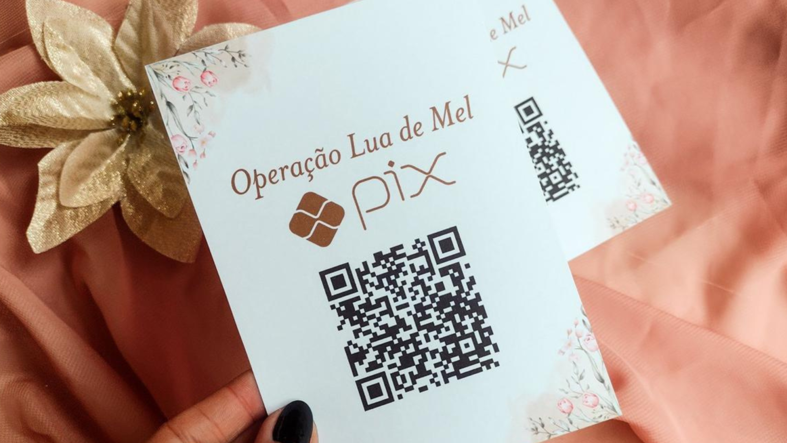 Casais aderem ao PIX como presente de casamento