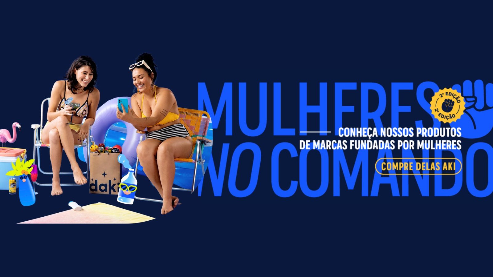 Daki Mulheres no comando